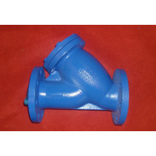 cast iron short structure flange filter/ strainer